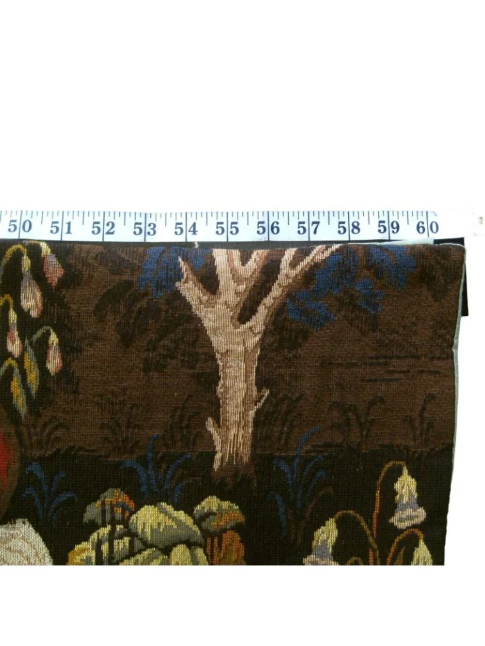 Point de L'Halluin French Tapestry 3876 Le Pressage Pressing Wine 61.5 In France